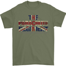 The Parachute Regiment Paras 1 2 3 4 SFSG Mens T-Shirt 100% Cotton Military Green