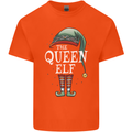 The Queen Elf Funny Christmas Xmas Kids T-Shirt Childrens Orange