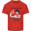 The Science Method Funny Chemistry Geek Kids T-Shirt Childrens Red