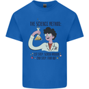 The Science Method Funny Chemistry Geek Kids T-Shirt Childrens Royal Blue