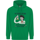 The Science Method Funny Chemistry Geek Mens 80% Cotton Hoodie Irish Green