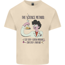 The Science Method Funny Chemistry Geek Mens Cotton T-Shirt Tee Top Natural
