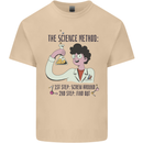 The Science Method Funny Chemistry Geek Mens Cotton T-Shirt Tee Top Sand