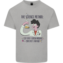 The Science Method Funny Chemistry Geek Mens Cotton T-Shirt Tee Top Sports Grey