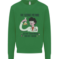 The Science Method Funny Chemistry Geek Mens Sweatshirt Jumper Irish Green