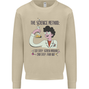 The Science Method Funny Chemistry Geek Mens Sweatshirt Jumper Sand