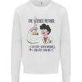 The Science Method Funny Chemistry Geek Mens Sweatshirt Jumper White