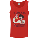 The Science Method Funny Chemistry Geek Mens Vest Tank Top Red
