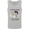 The Science Method Funny Chemistry Geek Mens Vest Tank Top Sports Grey