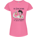 The Science Method Funny Chemistry Geek Womens Petite Cut T-Shirt Azalea