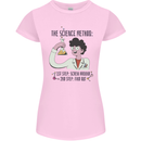 The Science Method Funny Chemistry Geek Womens Petite Cut T-Shirt Light Pink