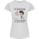 The Science Method Funny Chemistry Geek Womens Petite Cut T-Shirt White