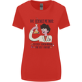 The Science Method Funny Chemistry Geek Womens Wider Cut T-Shirt Red