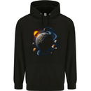 The Solar System Space Planets Astronomy Childrens Kids Hoodie Black