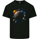 The Solar System Space Planets Astronomy Kids T-Shirt Childrens Black