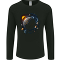 The Solar System Space Planets Astronomy Mens Long Sleeve T-Shirt Black