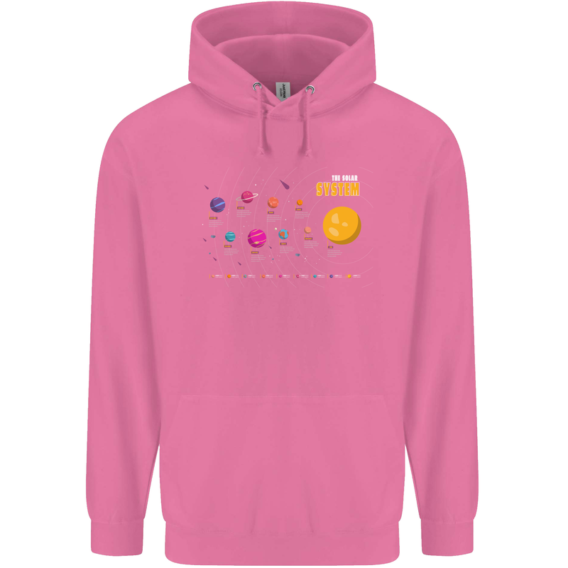 The Solar System Space Planets Universe Childrens Kids Hoodie Azalea