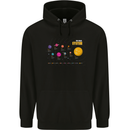 The Solar System Space Planets Universe Childrens Kids Hoodie Black
