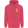 The Solar System Space Planets Universe Childrens Kids Hoodie Heliconia