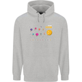 The Solar System Space Planets Universe Childrens Kids Hoodie Sports Grey