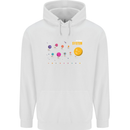 The Solar System Space Planets Universe Childrens Kids Hoodie White