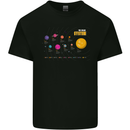 The Solar System Space Planets Universe Kids T-Shirt Childrens Black
