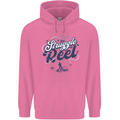 The Struggle is Real Fishing Fisherman Funny Mens 80% Cotton Hoodie Azelea