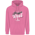 The Struggle is Real Funny Fisherman Fishing Mens 80% Cotton Hoodie Azelea