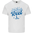 The Struggle is Real Funny Fishing Fisherman Mens Cotton T-Shirt Tee Top White