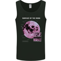 The Surface of the Moon Infogram Mens Vest Tank Top Black