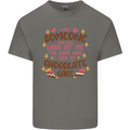 The Way I Look at Cake Funny Valentines Day Kids T-Shirt Childrens Charcoal