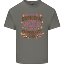The Way I Look at Cake Funny Valentines Day Mens Cotton T-Shirt Tee Top Charcoal