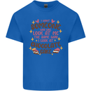 The Way I Look at Cake Funny Valentines Day Mens Cotton T-Shirt Tee Top Royal Blue