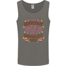 The Way I Look at Cake Funny Valentines Day Mens Vest Tank Top Charcoal