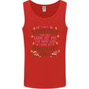 The Way I Look at Cake Funny Valentines Day Mens Vest Tank Top Red
