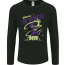The Witching Hour Funny Halloween Mens Long Sleeve T-Shirt Black