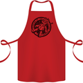 Thinking of You Voodoo Doll Cotton Apron 100% Organic Red