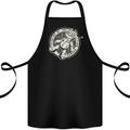 Thinking of You Voodoo Doll Goth Cotton Apron 100% Organic Black