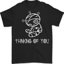 Thinking of You Voodoo Doll Goth Gothic Mens T-Shirt 100% Cotton BLACK