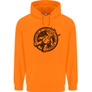 Thinking of You Voodoo Doll Mens 80% Cotton Hoodie Orange