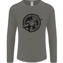 Thinking of You Voodoo Doll Mens Long Sleeve T-Shirt Charcoal