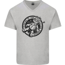 Thinking of You Voodoo Doll Mens V-Neck Cotton T-Shirt Sports Grey