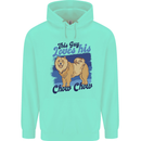 This Guy Loves His Chow Chow Dog Childrens Kids Hoodie Peppermint
