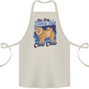 This Guy Loves His Chow Chow Dog Cotton Apron 100% Organic Natural