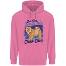 This Guy Loves His Chow Chow Dog Mens 80% Cotton Hoodie Azelea