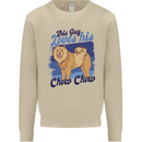 This Guy Loves His Chow Chow Dog Mens Sweatshirt Jumper Sand
