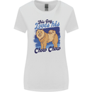 This Guy Loves His Chow Chow Dog Womens Wider Cut T-Shirt White