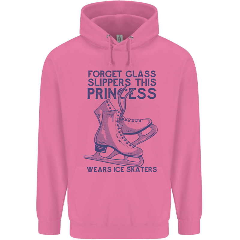 This Princess Wears Ice Skates Skater Childrens Kids Hoodie Azalea