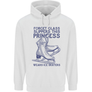 This Princess Wears Ice Skates Skater Childrens Kids Hoodie White