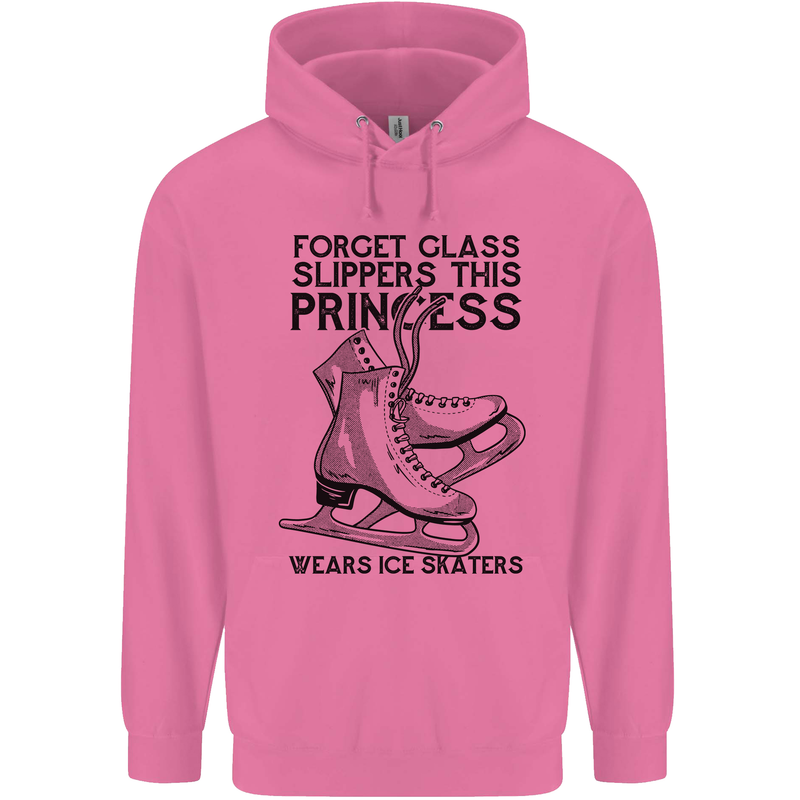 This Princess Wears Ice Skates Skater Funny Childrens Kids Hoodie Azalea